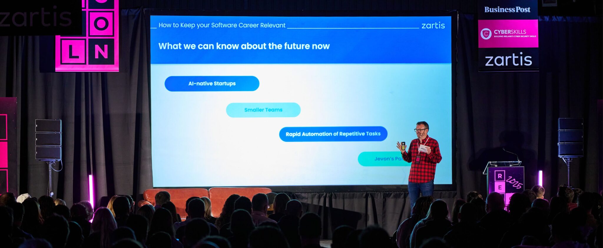 rebelcon 20205 keynote by Padraig Coffey